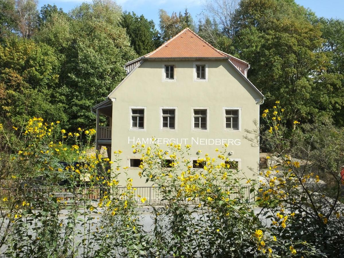 “Mägdestube” - Hammergut Neidberg Rosenthal-Bielatal Exterior foto